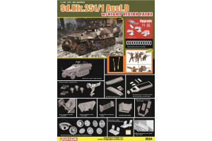 Model Kit military 6984 - Sd.Kfz.251/1 Ausf.D w/NIGHT VISION (1:35)