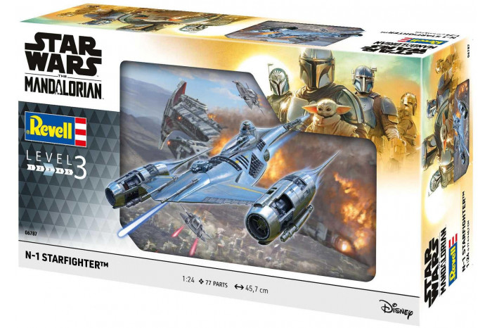 Plastic ModelKit SW 06787 - The Mandalorian: N1 Starfighter (1.24)