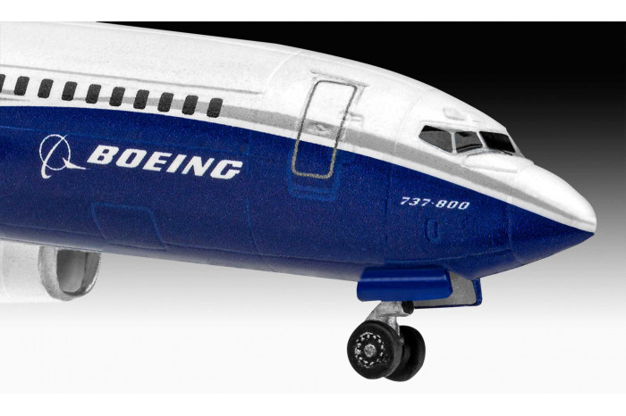 Plastic ModelKit letadlo 03809 - Boeing 737-800 (1:288)