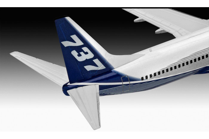 Plastic ModelKit letadlo 03809 - Boeing 737-800 (1:288)