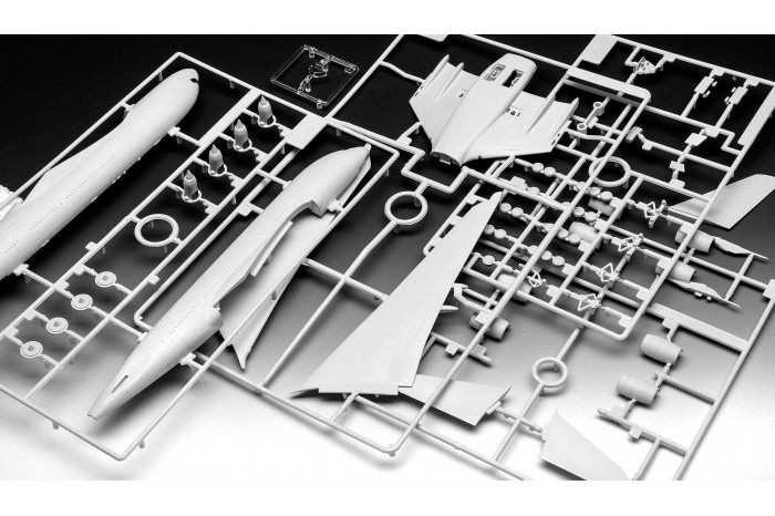 ModelSet letadlo 63808 - Airbus A380 (1:288)