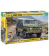 Model kit military 3629 - UAZ-469 Soviet 4WD off-road vehicle (1:35)