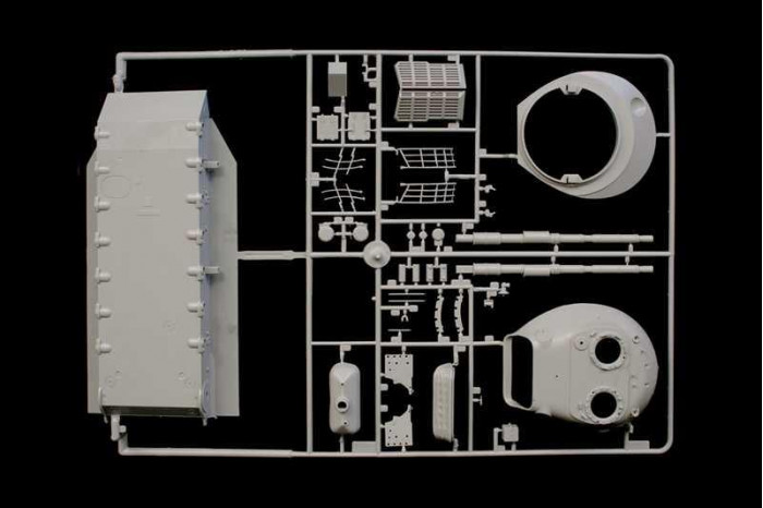 Model Kit tank 6481 - LEOPARD 1 A5 (1:35)