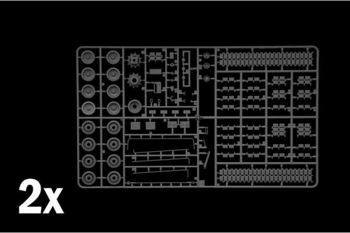 Model Kit tank 6596 - M1A1/A2 Abrams (1:35)
