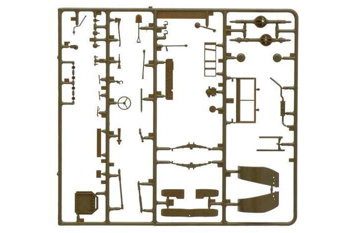 Model Kit military 0228 - Dodge WC56 Command Car (1:35)