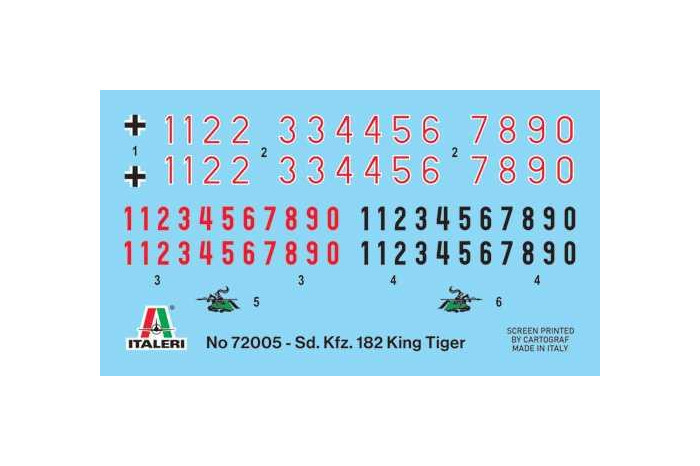 Model Set tank 72005 - Sd. Kfz. 182 King Tiger (1:72)