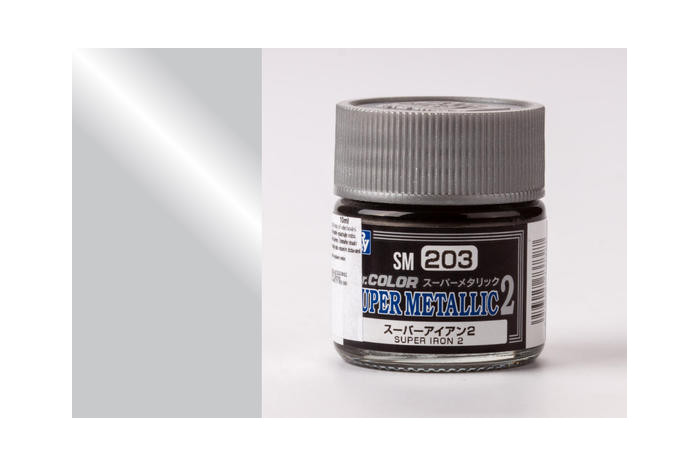 Mr.Color Super Metallic Colors II - Super Iron II - SM203