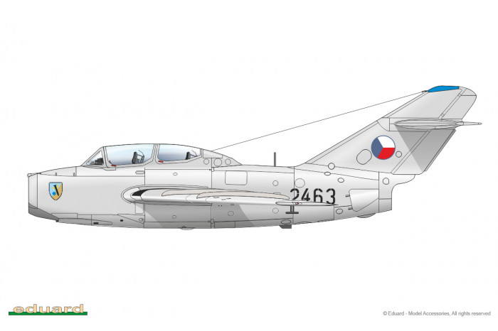 UTI MiG-15 (1:72) - 7055