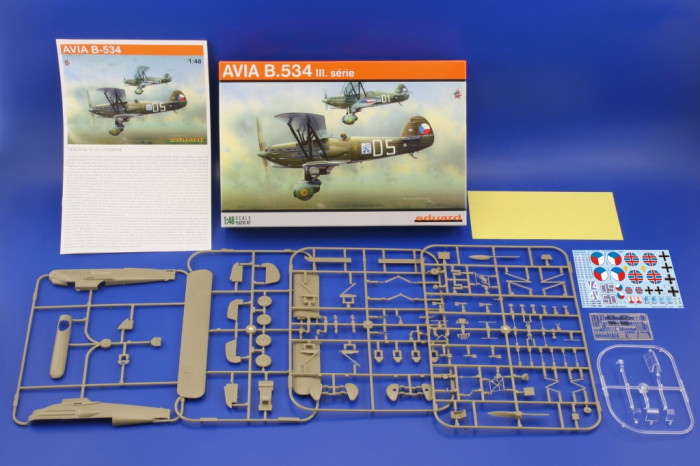 Avia B-534 III. série (Reedice) (1:48) - 8191