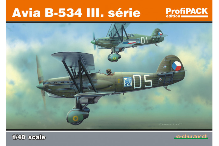 Avia B-534 III. série (Reedice) (1:48) - 8191