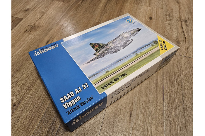 Special Set - Saab AJ 37 Viggen + Masky (1:48) - 48001