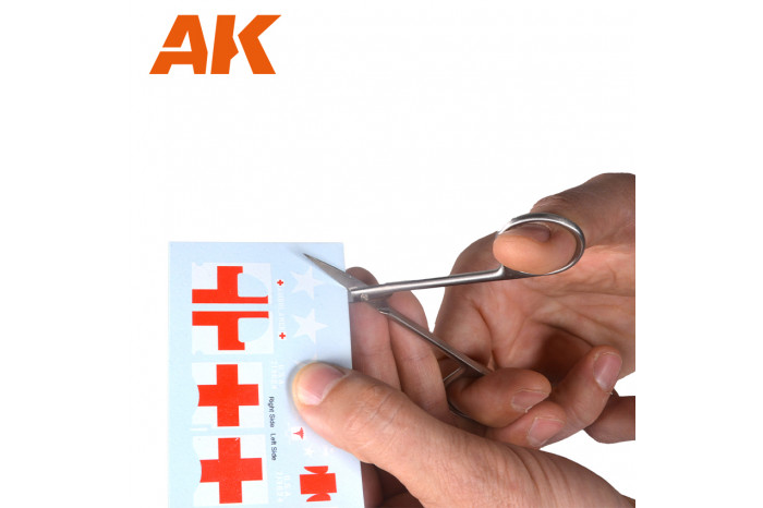 Nůžky na obtisky a papír (Scissors for decals and paper) - 9310