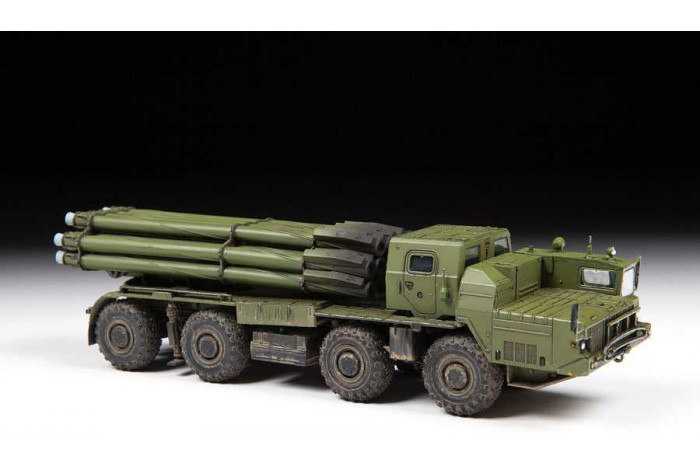 Model kit military 5072 - Multiple Rocket launch system "SMERCH" (1:72)