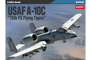 Model Kit letadlo 12348 - USAF A-10C "75th FS Flying Tigers" (1:48)