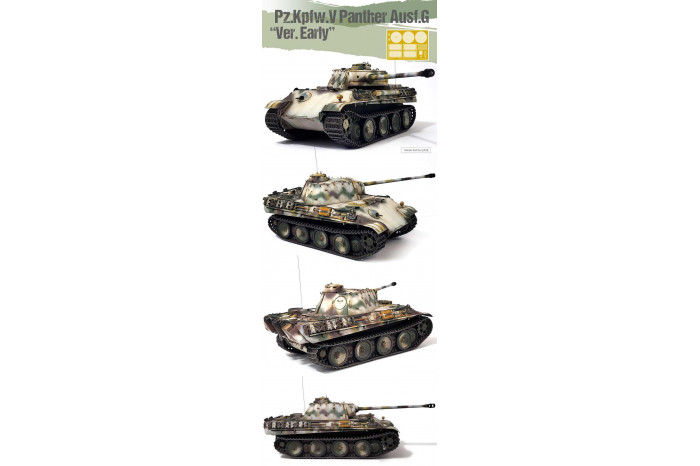Model Kit tank 13529 - Pz.Kpfw.V Panther Ausf.G "Ver.Early" (1:35)