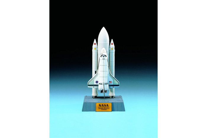 Model Kit vesmír 12707 - 1/288 SPACE SHUTTLE W/BOOSTER ROCKET MCP (1:288)