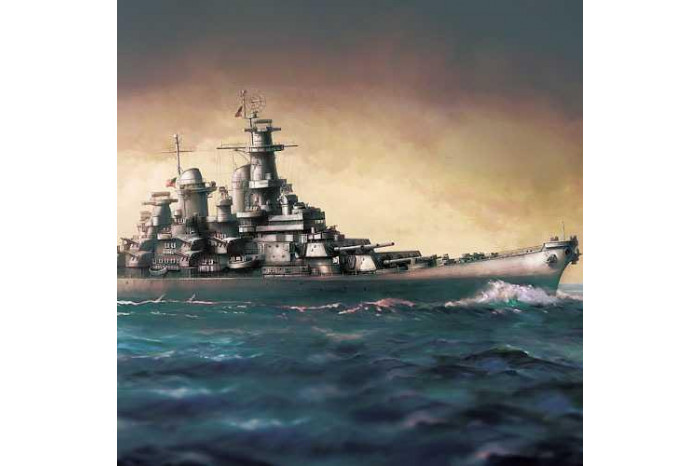 Model Kit loď 14222 - USS Missouri BB-63 MCP (1:700)