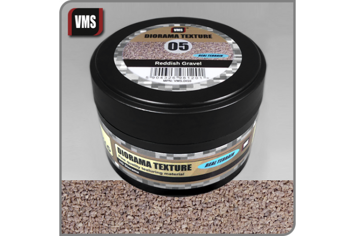 Diorama Texture 05 - červený štěrk - DI10