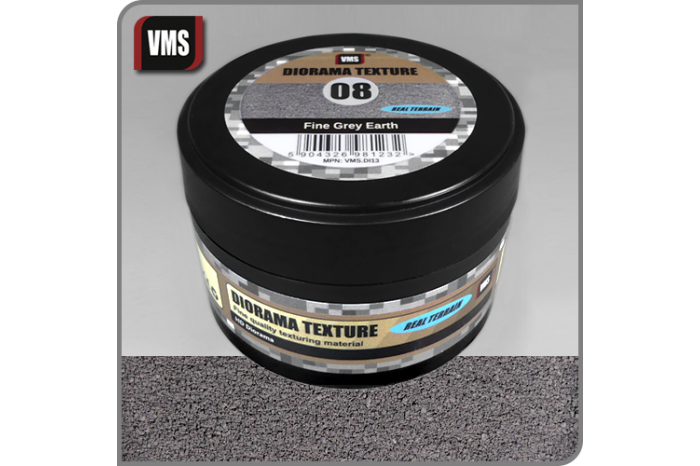 Diorama Texture 08 - jemný šedý štěrk - DI13