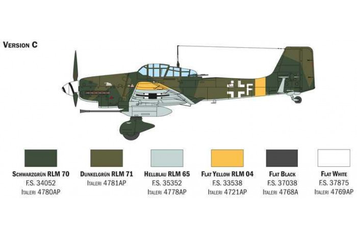 Model Kit letadlo 2830 - Junker Ju-87 G-1 (1:48)