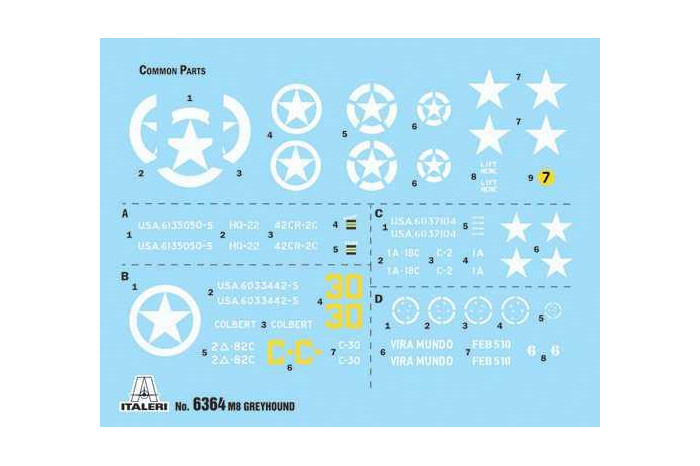Model Kit military 6364 - M-8 Greyhound (1:35)
