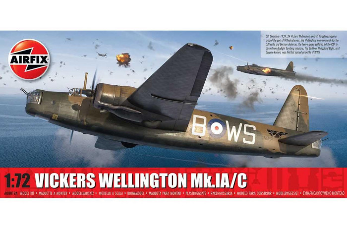 Classic Kit letadlo A08019A - Vickers Wellington Mk.IA/C (1:72)