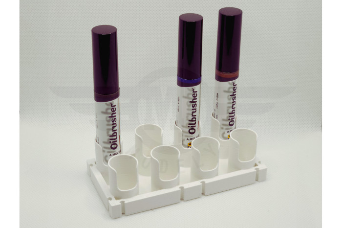Modulární stojan na Oilbrushery (8 pozic)