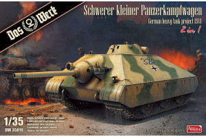 Schwerer kleiner Panzerkampfwagen German Heavy Tank Project 1944 (2 in 1) (1:35) - 35019
