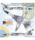 Su-24 Fencer Ukrainian Digital Camo & Insignia Paint Masks Set (1:48) - 48/827-131