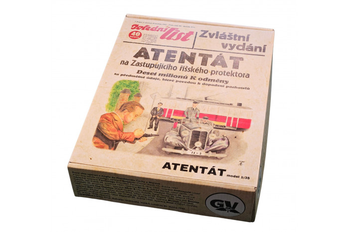 Atentát - kompletní set (1:35) - 1044/SN