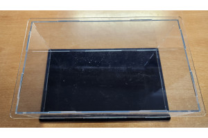 Plexibox s černým dnem (M) - 0204