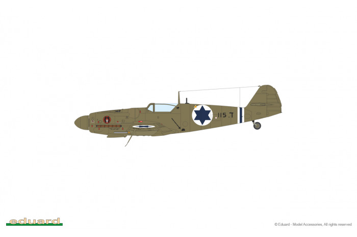 Avia S-199 ERLA překryt kokpitu (1:72) - 7472