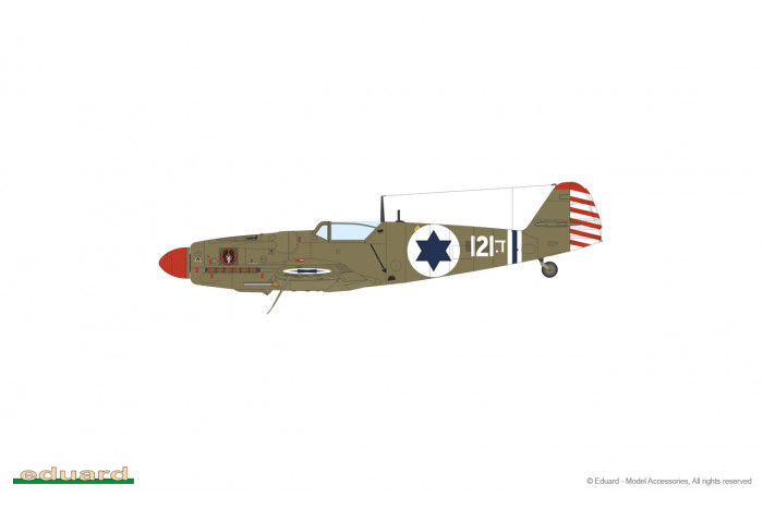 Avia S-199 ERLA překryt kokpitu (1:72) - 7472