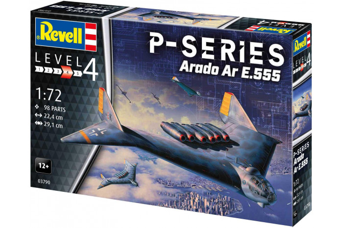 Plastic ModelKit letadlo 03790 - P-Series - AR555 (1:72)