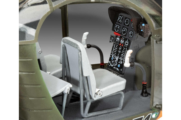 Plastic ModelKit vrtulník 03804 - Alouette II (1:32)