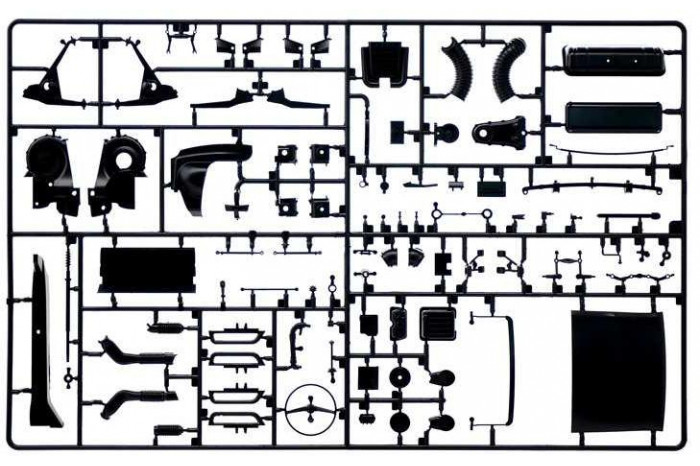 Model Kit auto 4715 - FIAT 500 F 1968 upgraded edition (1:12)