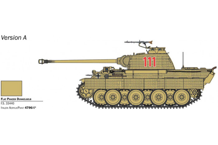Model Kit tank 25752 - Sd. Kfz. 171 Panther Ausf. A (1:56)