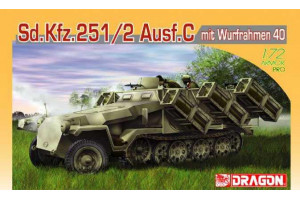 Model Kit military 7306 - Sd.Kfz.251 Ausf.C mit Wurfrahmen 40 (1:72)