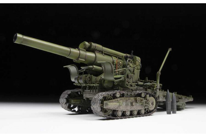 Model Kit military 3704 - M1931 (B-4) 203mm Howitzer WWII (1:35)