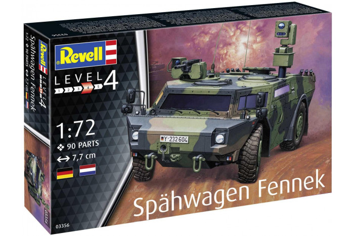 Plastic ModelKit military 03356 - Spähwagen Fennek (1:72)