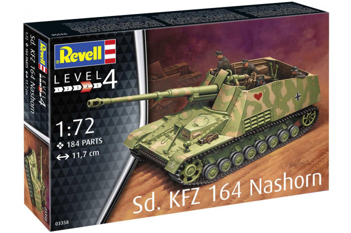 Plastic ModelKit military 03358 - Sd.Kfz. 164 Nashorn (1:72)