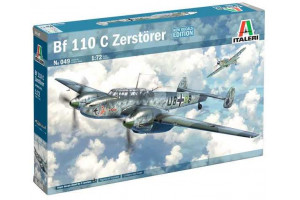 Model Kit letadlo 0049 - Bf-110 C3/C4 Zerstörer (1:72)