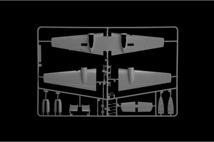 Model Kit letadlo 0049 - Bf-110 C3/C4 Zerstörer (1:72)