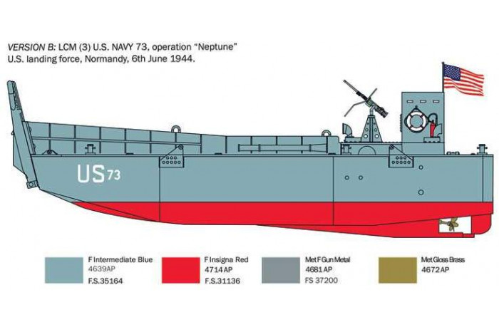 Model Kit loď 6755 - LCM3 (1:35)