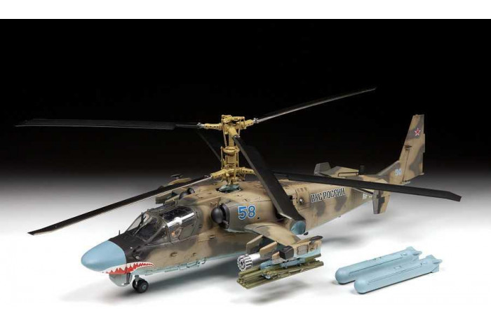 Model Kit vrtulník 4830 - Ka-52 (1:48)