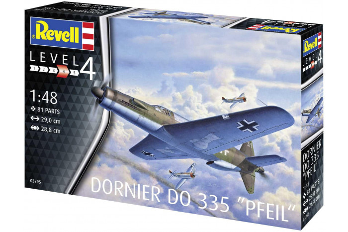 Plastic ModelKit letadlo 03795 - Do335 Pfeil (1:48)