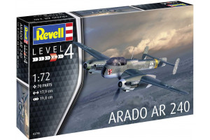 Plastic ModelKit letadlo 03798 - Arado AR-240 (1:72)