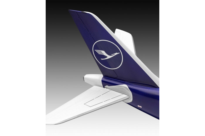 Plastic ModelKit letadlo 03803 - A340-300 Lufthansa New Livery (1:144)