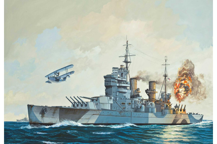 ModelSet loď 65182 - Battleship HMS Duke of York (1:1200)