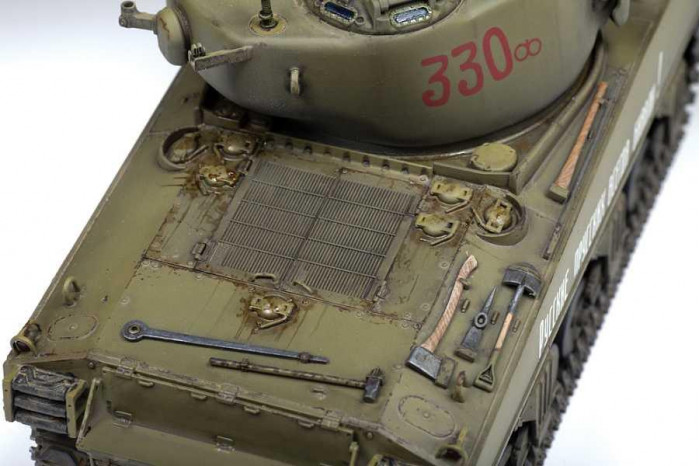 Model Kit tank 3645 - M4A2(76)W "SHERMAN" (1:35)